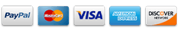 Accepted payment methods Visa card
