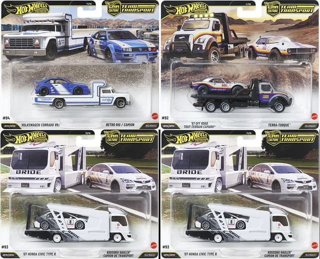 HOT WHEELS TEAM TRANSPORT 2026 MIX 3 SET OF 4 product image