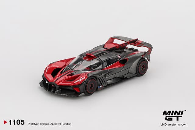 MINI GT BUGATTI BOLIDE RED product image