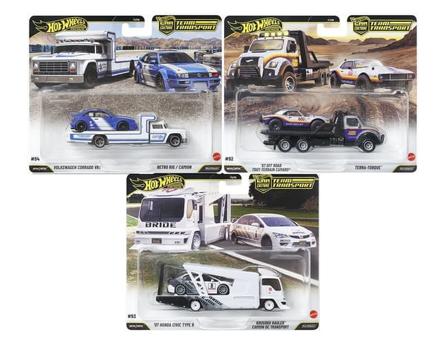 HOT WHEELS TEAM TRANSPORT 2026 MIX 3 SET OF 3 product image